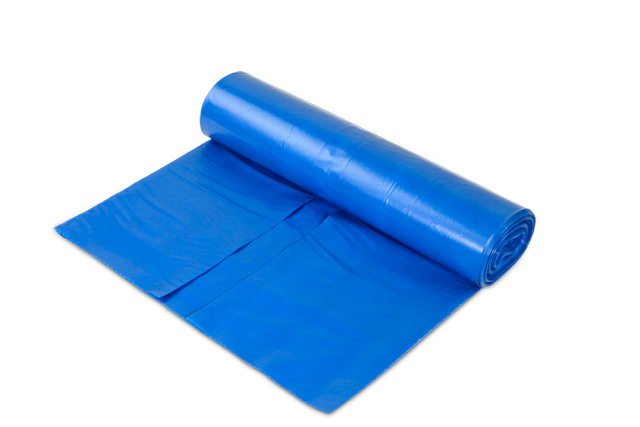 Abfallsäcke  LDPE 120l blau, 32my, 700 x 1000 mm