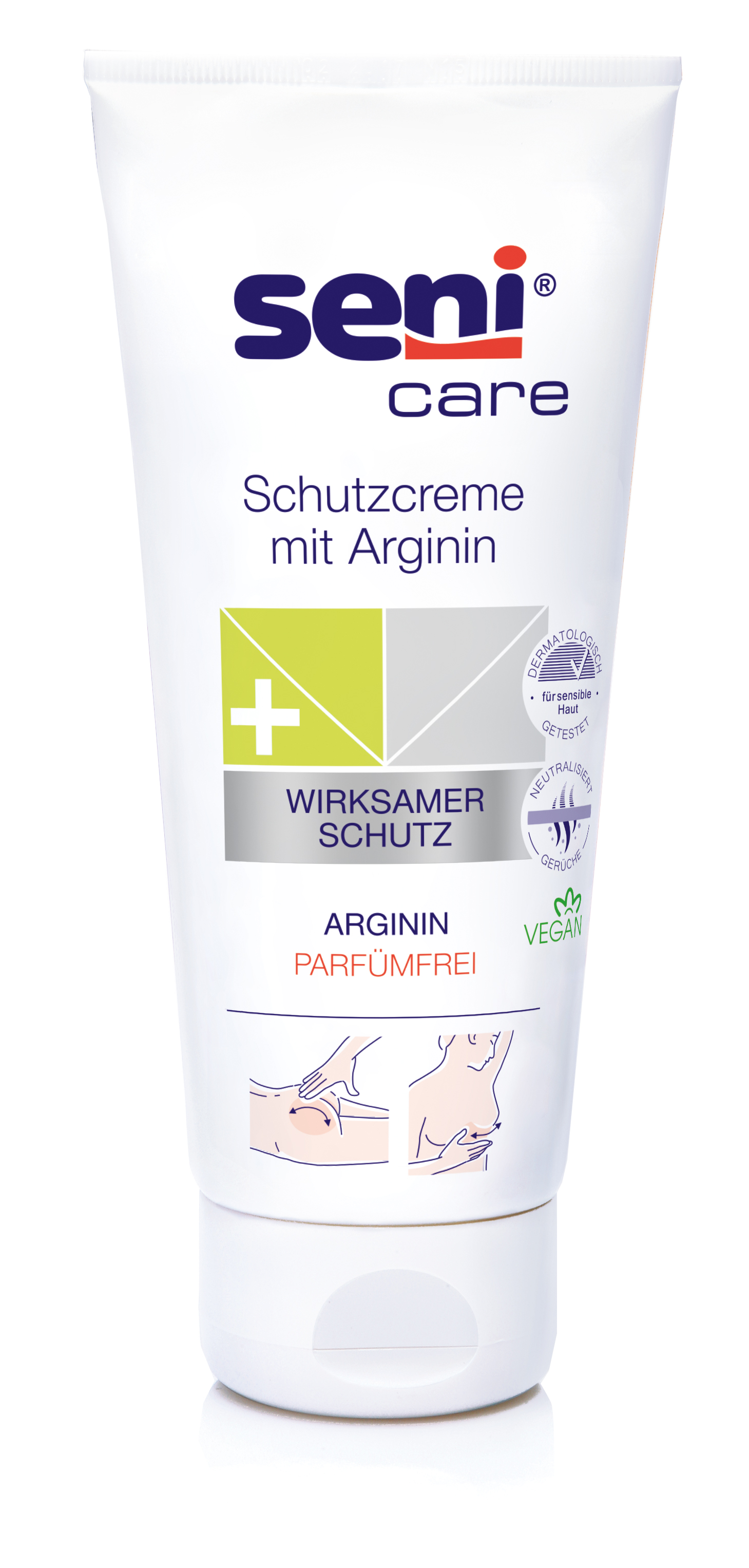 Seni Care Hautschutzcreme mit Arginin, 200 ml, (12 Stk. pro Karton)