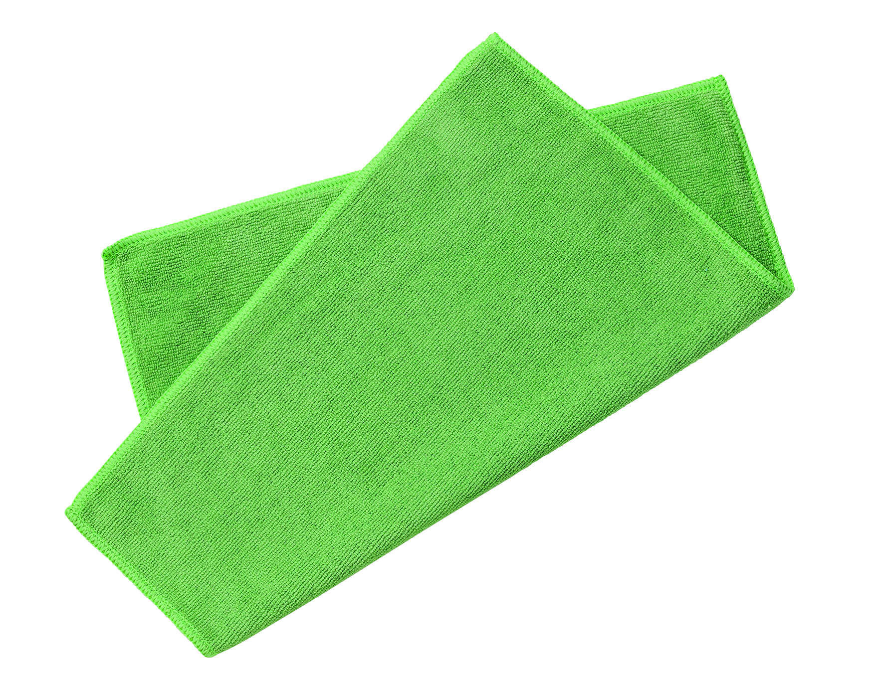 Microfasertuch grün  40x40cm, rau 