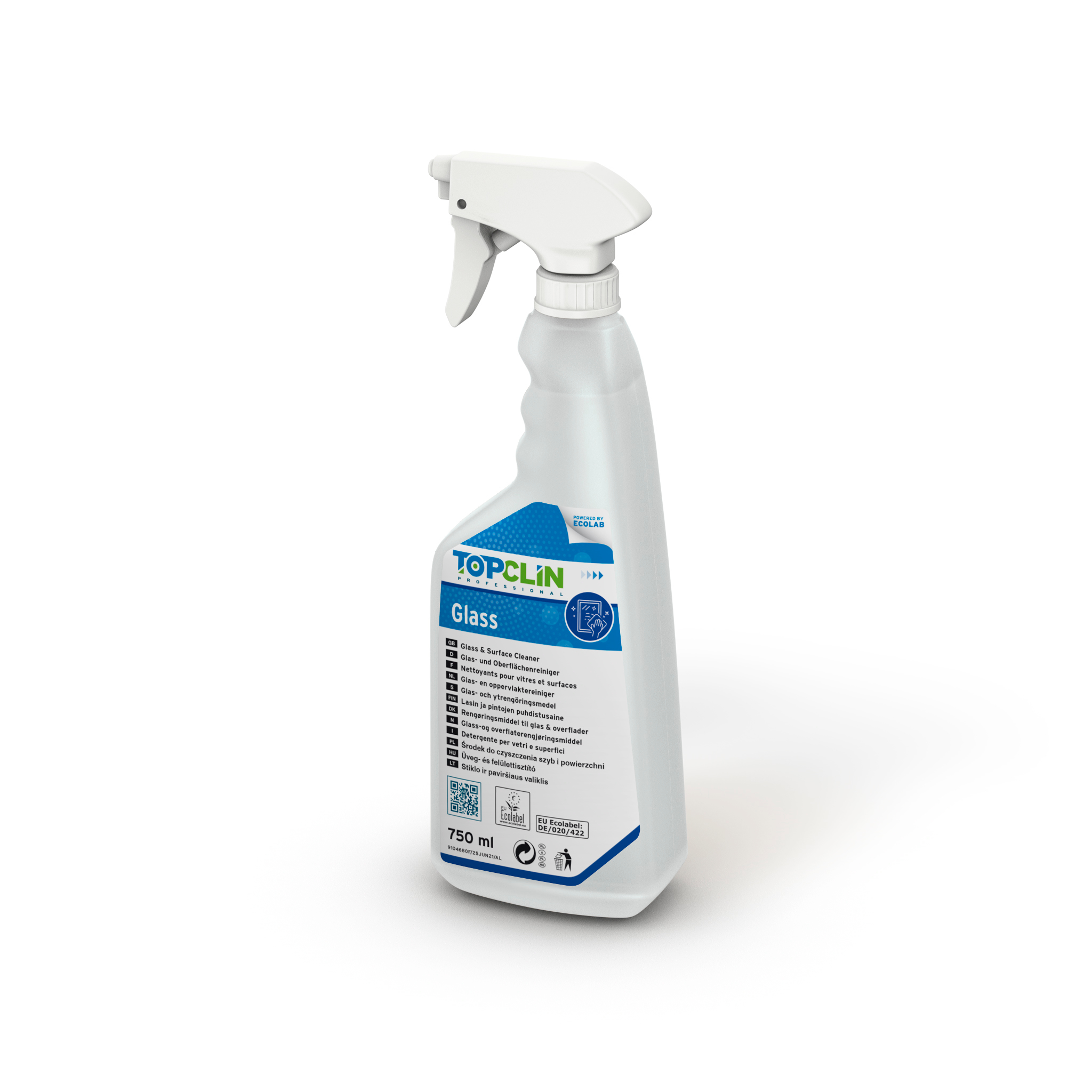 TOPCLEAN Glas- und Oberflächenreiniger