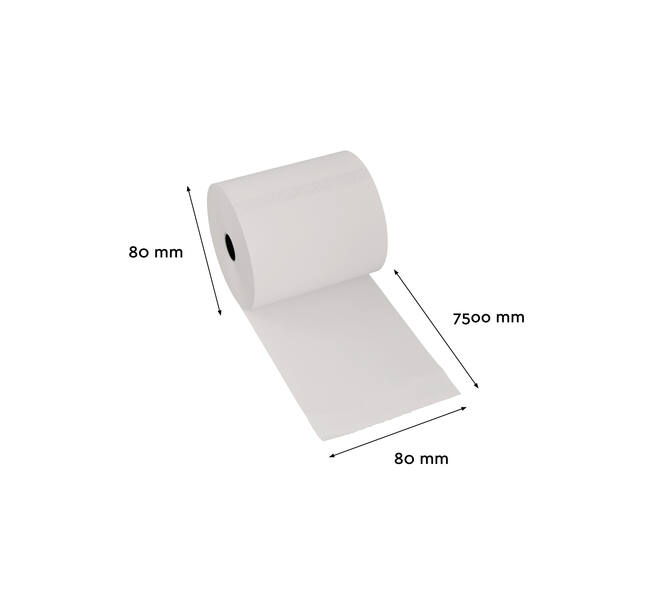 Thermorollen BPA-frei 80x80x12 mm, 75 m